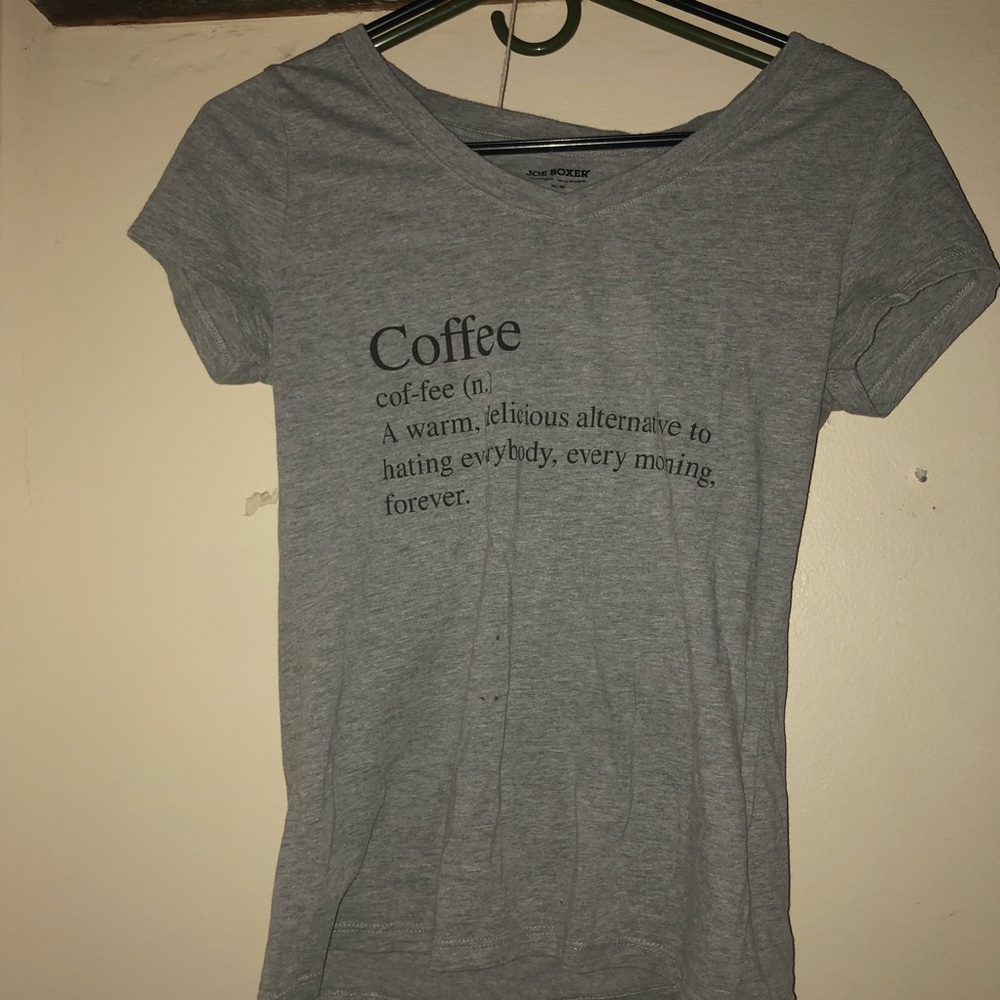 Coffee shirt